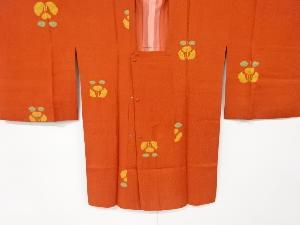 リサイクル　絞り花模様道行コート